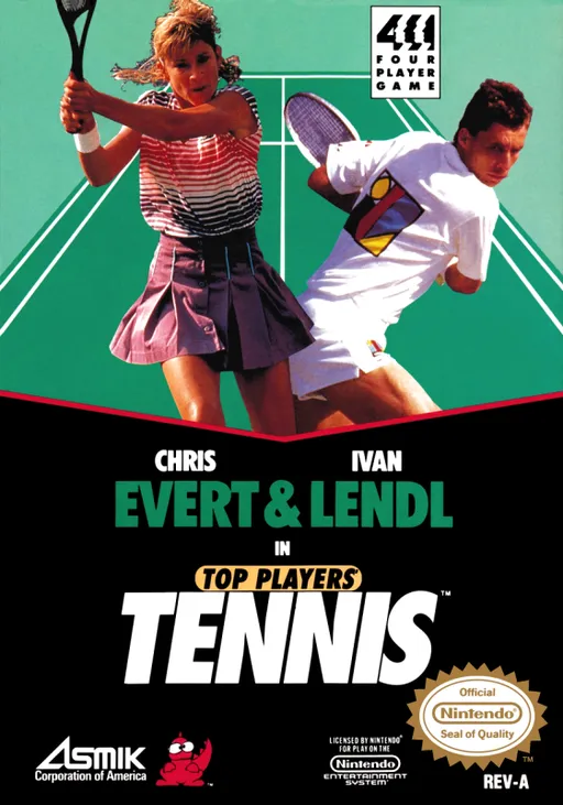 Chris Evert & Ivan Lendl in Top Players' Tennis (USA)